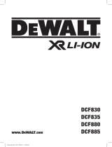 DeWalt DCF835 Manuel utilisateur