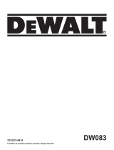 DeWalt DW083 Manuel utilisateur
