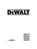 DeWalt D25323K Manuel utilisateur