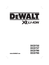 DeWalt DCD790 Manuel utilisateur