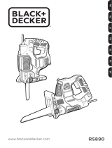 Black & Decker RS890 Manuel utilisateur