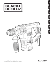 Black & Decker KD1250 Manuel utilisateur