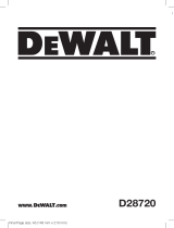 DeWalt D28720 Manuel utilisateur