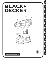 Black & Decker ASD14 Manuel utilisateur