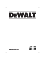 DeWalt D25124K Manuel utilisateur
