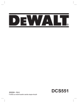 DeWalt DCS551 Manuel utilisateur