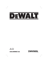 DeWalt DWV900L Manuel utilisateur