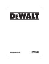 DeWalt DW304PK Manuel utilisateur