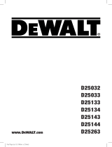 DeWalt D25133 Le manuel du propriétaire