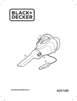 Black & Decker Dustbuster ADV1200 Manuel utilisateur