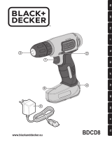 Black & Decker BDCD8 Manuel utilisateur