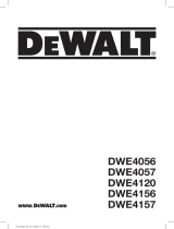 DeWalt DWE4156 Le manuel du propriétaire