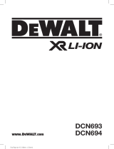 DeWalt DCN693 Manuel utilisateur