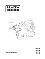 Black & Decker KD985 Manuel utilisateur