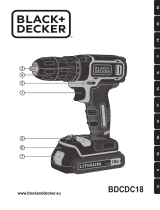 Black & Decker BDCDC18 Manuel utilisateur