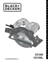 Black & Decker CS1250KL Manuel utilisateur
