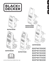 Black & Decker BXPW1600E Manuel utilisateur