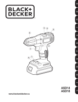 Black & Decker ASD18 Manuel utilisateur