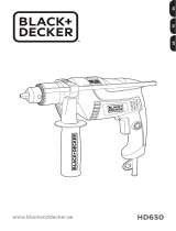 Black & Decker HD650 Manuel utilisateur