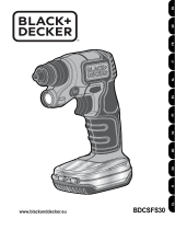 Black & Decker BDCSFS30 Manuel utilisateur