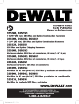 DeWalt D25831K Le manuel du propriétaire