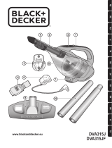 Black & Decker DVA315J Dustbuster Manuel utilisateur