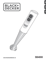 Black & Decker SB4000 Manuel utilisateur
