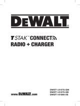 DeWalt T STAK CONNECT  DWST1-81079-GB Manuel utilisateur