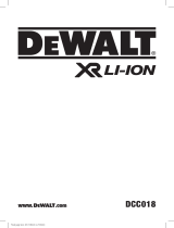 DeWalt DCC018N Manuel utilisateur