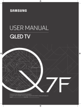 Samsung QE75Q7FNAT Manuel utilisateur
