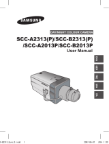 Samsung SCC-B2013P/TRK Manuel utilisateur