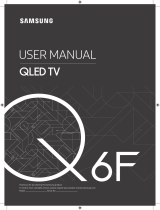 Samsung QE82Q6FNAT Manuel utilisateur