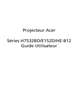 Acer H7532BD Manuel utilisateur