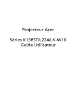 Acer K138ST Manuel utilisateur