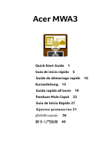 Acer WirelessCAST (MWA3) Guide de démarrage rapide