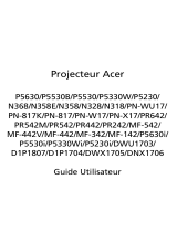 Acer P5530i Manuel utilisateur