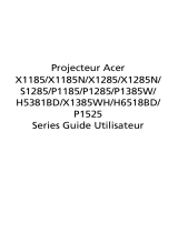 Acer S1285N Manuel utilisateur