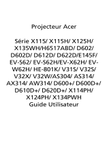 Acer P5530i Le manuel du propriétaire
