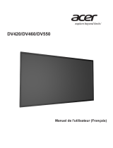 Acer DV420 Manuel utilisateur