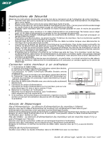 Acer P186HV Guide de démarrage rapide