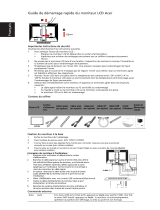 Acer B243WL Guide de démarrage rapide
