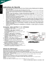 Acer DX241H Guide de démarrage rapide