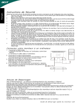 Acer H163HQL Guide de démarrage rapide