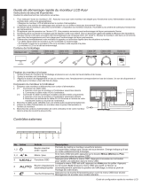 Acer B246WL Guide de démarrage rapide