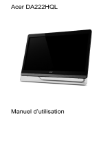 Acer DA222HQL Manuel utilisateur