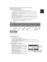 Acer XB270H Guide de démarrage rapide