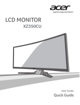Acer XZ350CU Guide de démarrage rapide