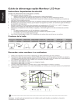 Acer Z271 Guide de démarrage rapide