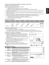 Acer G257HU Guide de démarrage rapide