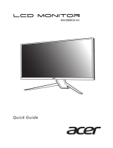 Acer BX320HK Guide de démarrage rapide